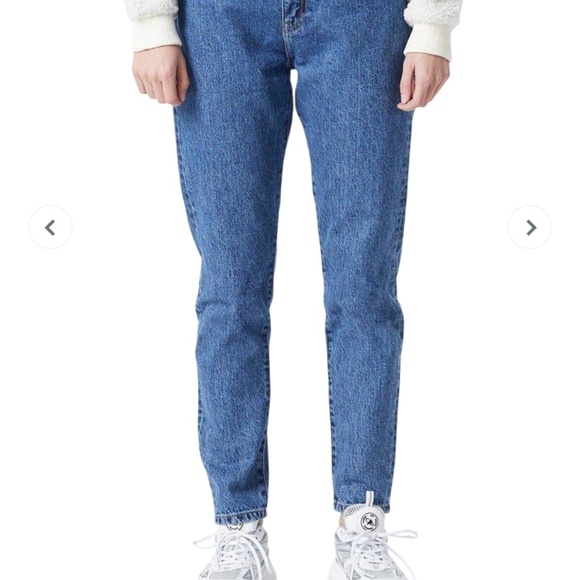 Dr Denim Nora High Waisted Mom Jeans - Dark Blue | Size 28&29 available - Picture 2 of 6